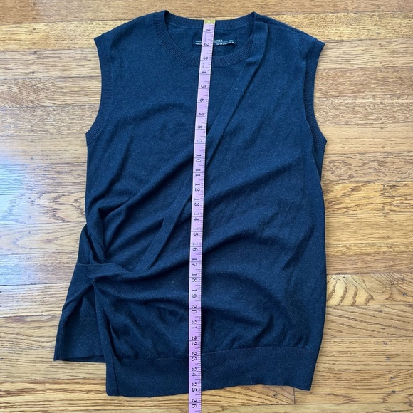 All Saints Lapse charcoal tank top size 6 - Picture 4 of 11